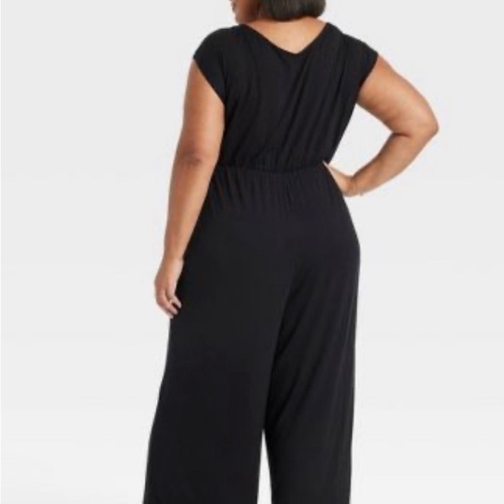 Ava And Viv Plus Size Jumpsuit With Pockets - image 2